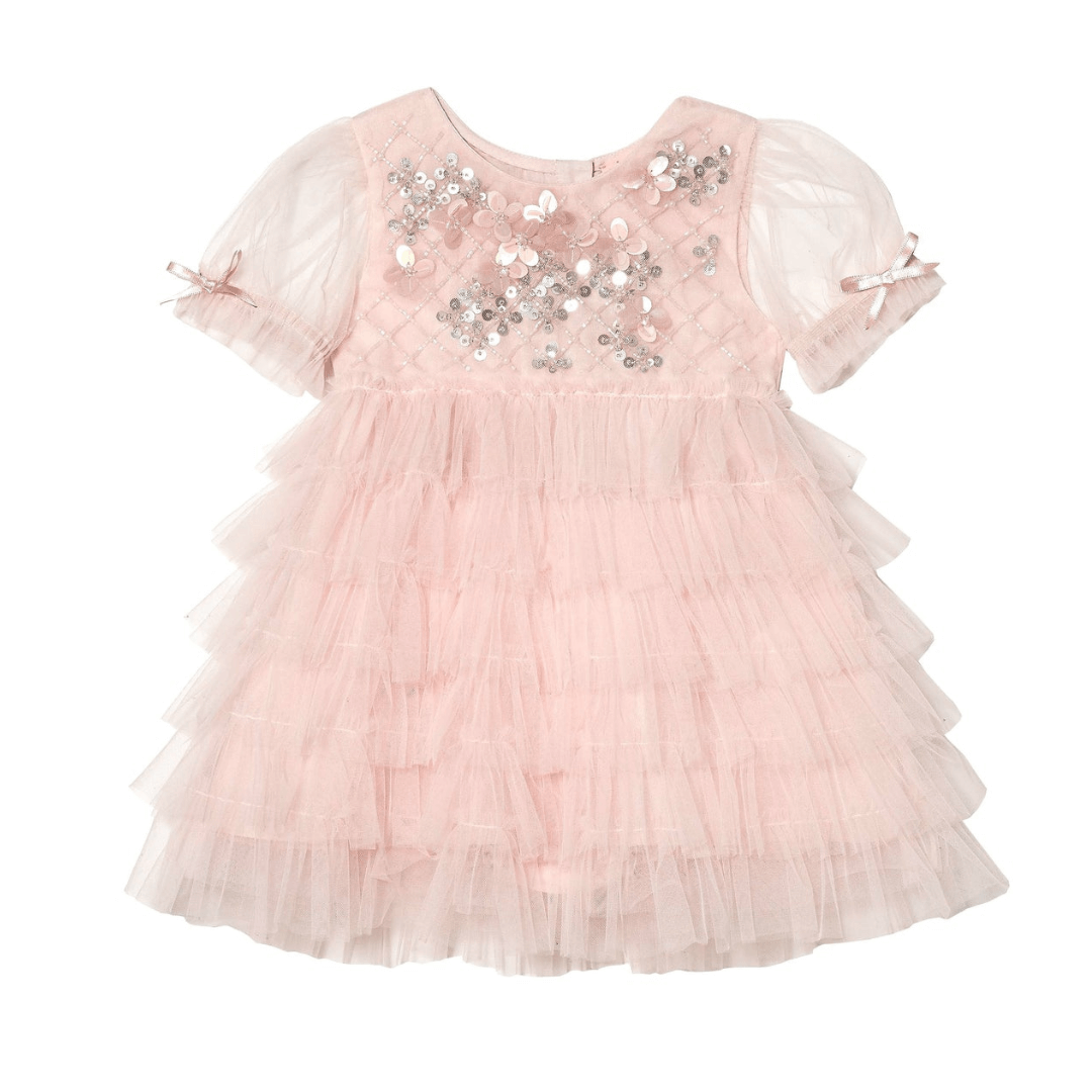 TUTU DU MONDE top PORCELAIN PINK CHELSEA DRESS